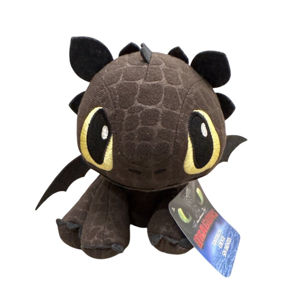 NWT DreamWorks Train Your‎ Dragon Toothless Plush Toy by Just Play